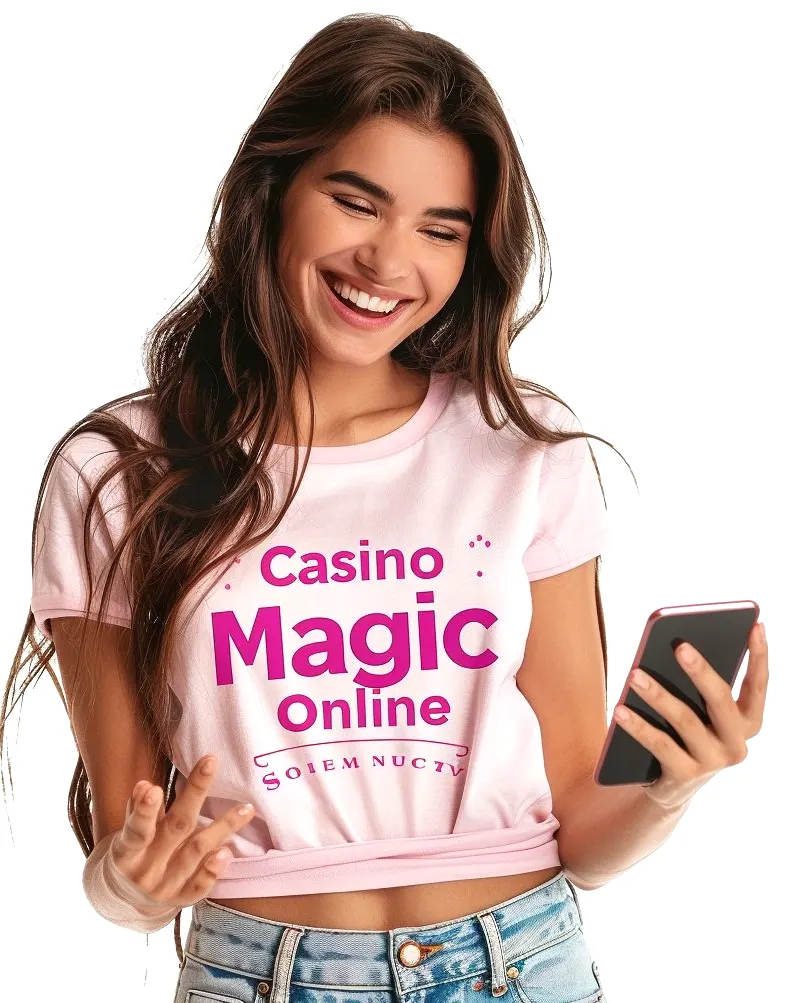 girl with brand name on t-shirt